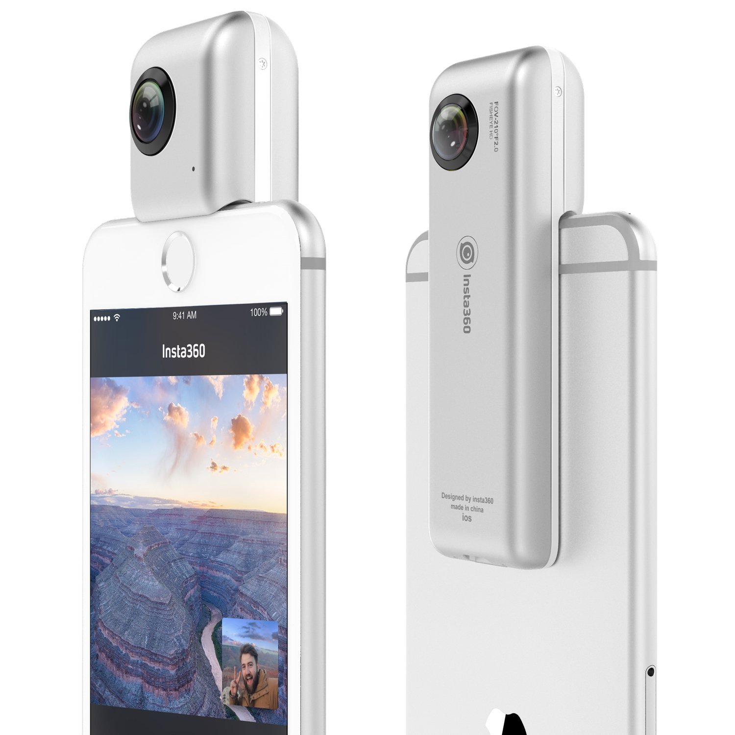 INSTA 360 NANO 360 FOKOS KAMERA OKOSTELEFONHOZ