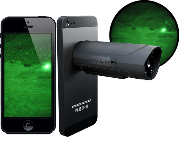 SNOOPERSCOPE ÉJJELLÁTÓ KAMERA KIEGÉSZÍTŐ OKOSTELEFONHOZ